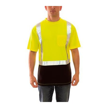 Tingley Class 2, Snag Resistant Polyester, Fluorescent Yellow-Green, 4XL S74122.4X